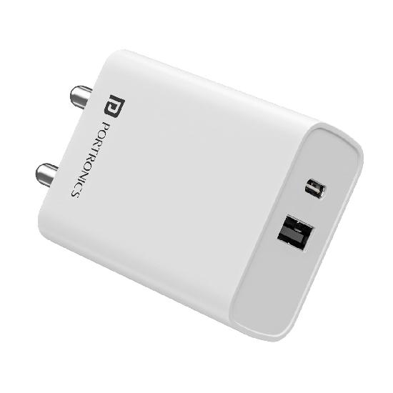 Portronics Adapto 70 33W Fast Charger Adapter